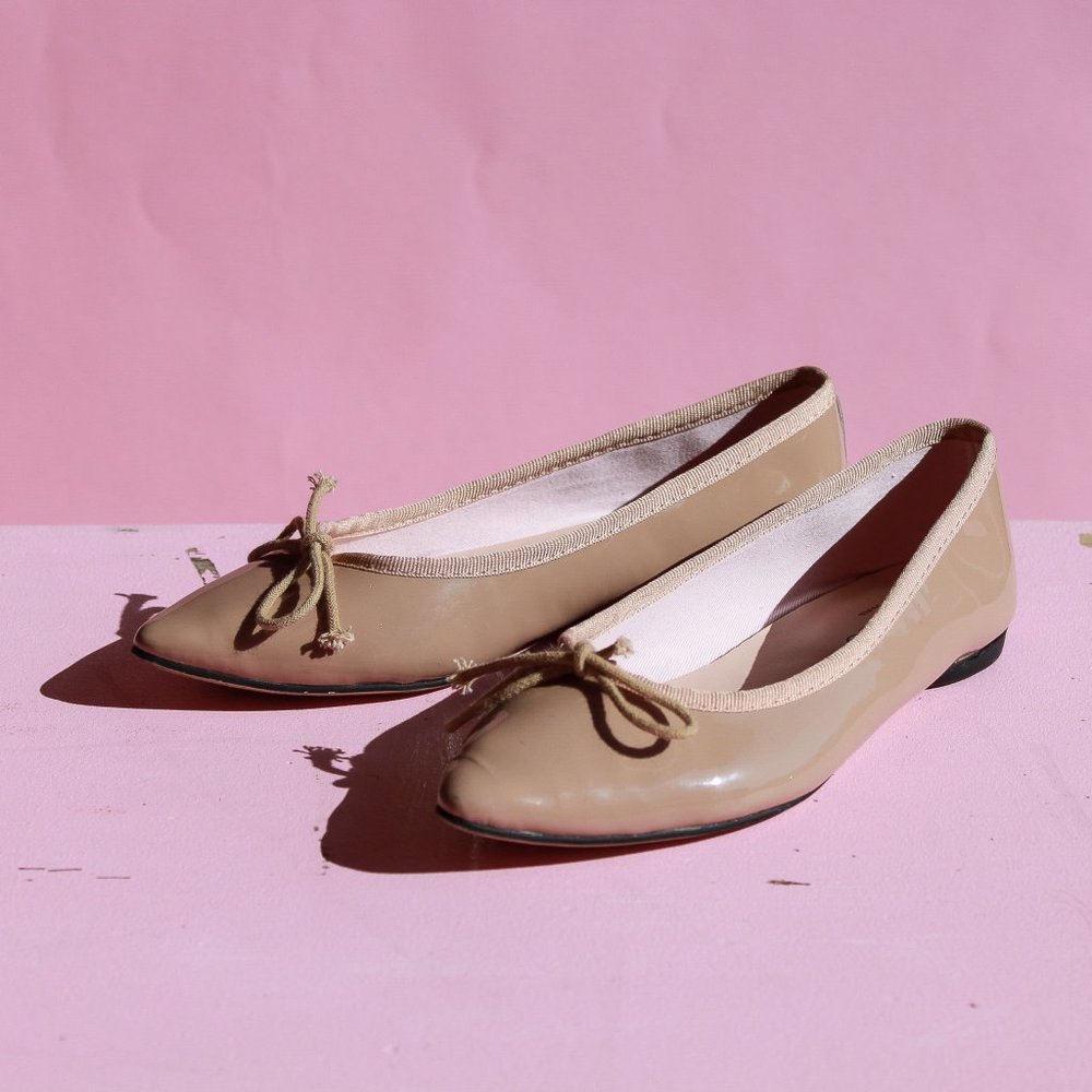 Repetto Beige Ballet Flats